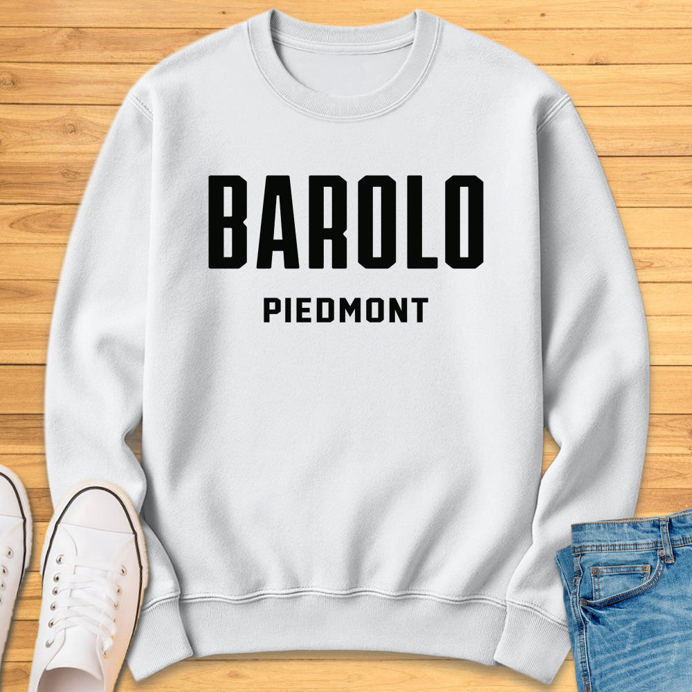 Barolo Piedmont Modern Sweatshirt