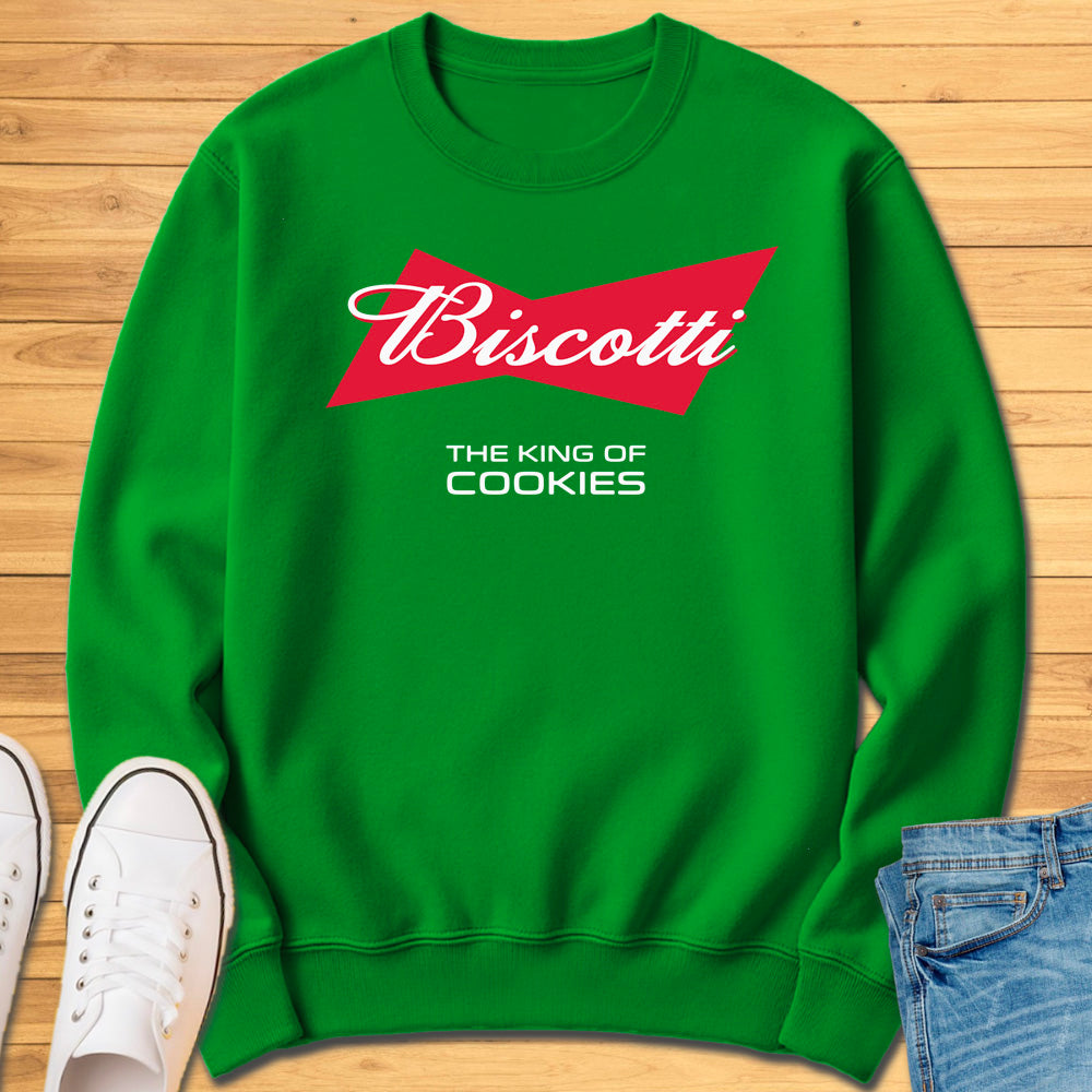 Biscotti The King of Cookies Sweatshirt