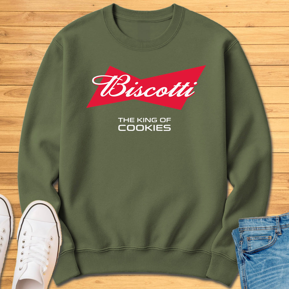 Biscotti The King of Cookies Sweatshirt