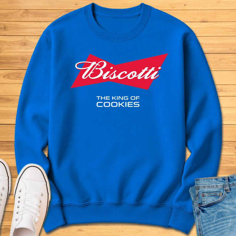 Biscotti The King of Cookies Sweatshirt