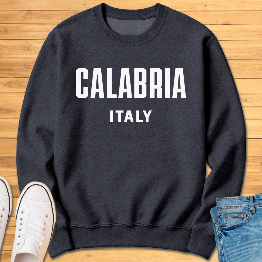 Calabria Italy Modern Sweatshirt