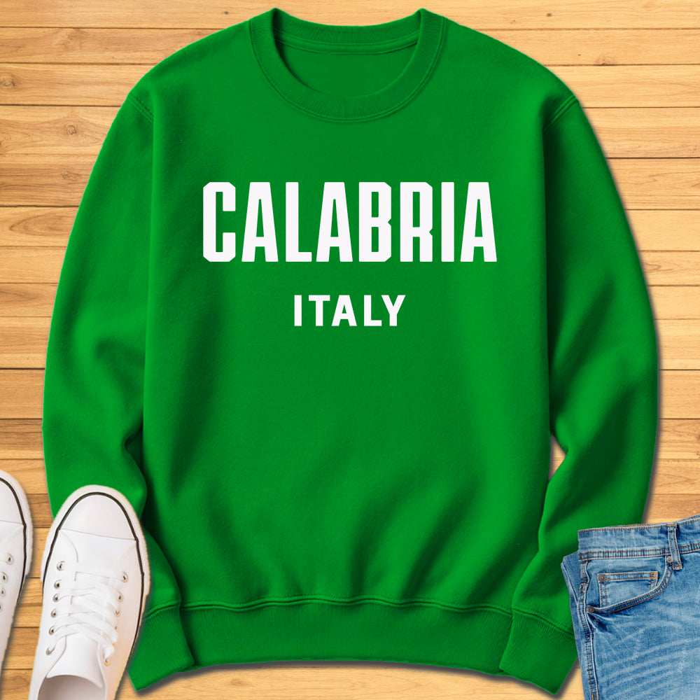 Calabria Italy Modern Sweatshirt