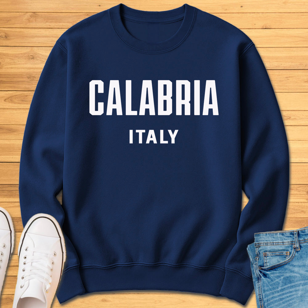 Calabria Italy Modern Sweatshirt