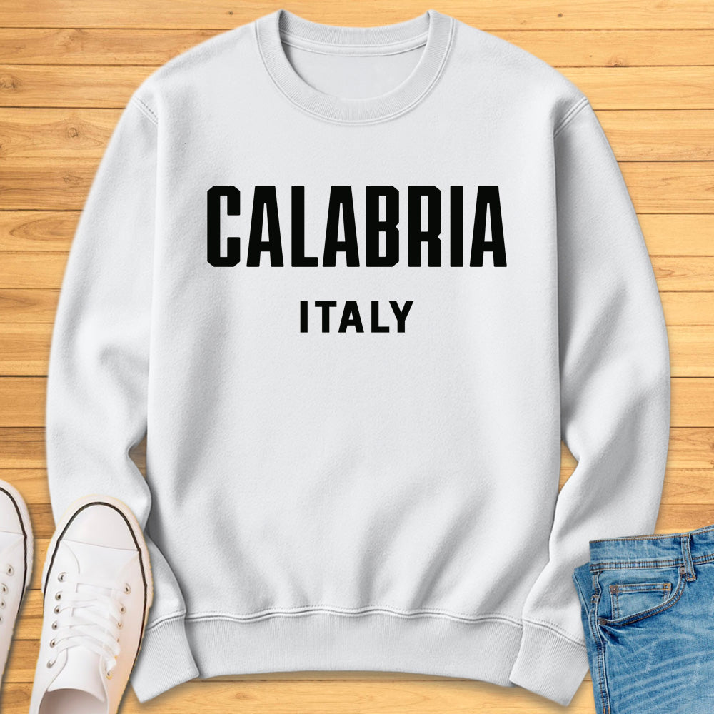 Calabria Italy Modern Sweatshirt