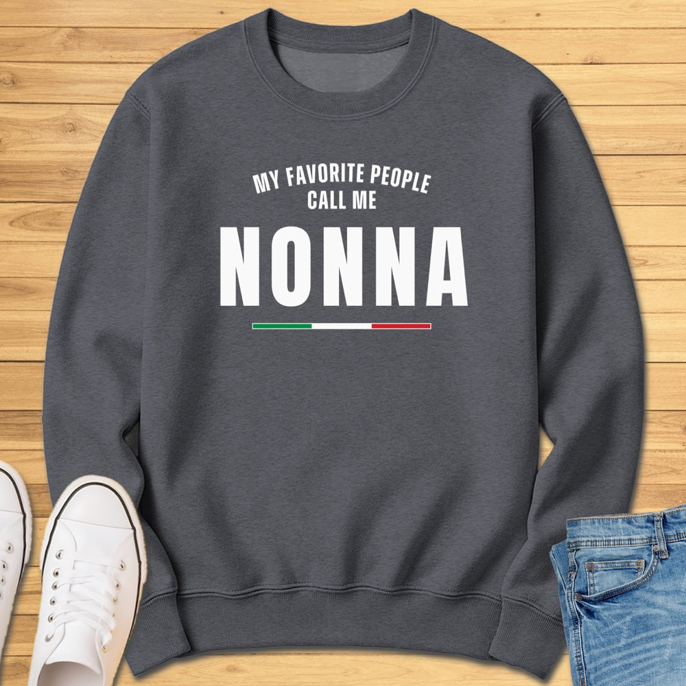 Call Me Nonna Sweatshirt