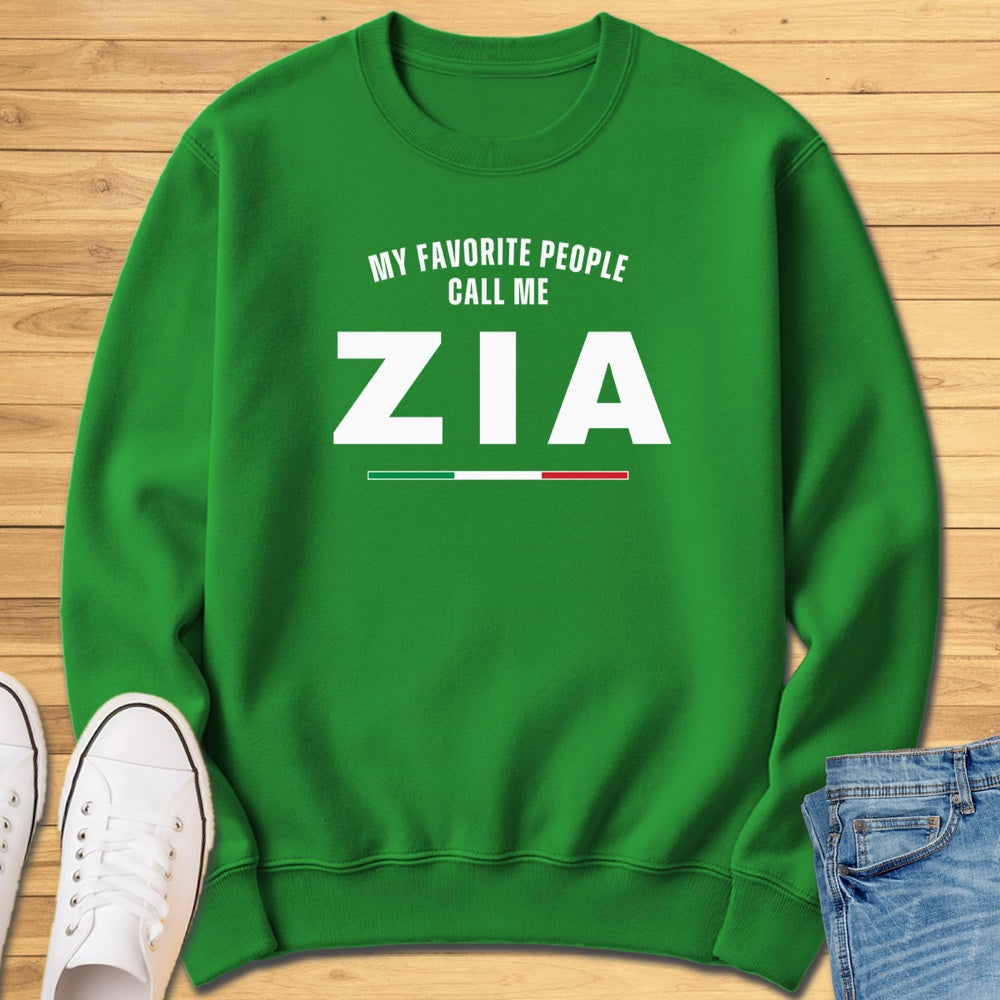 Call Me Zia Sweatshirt