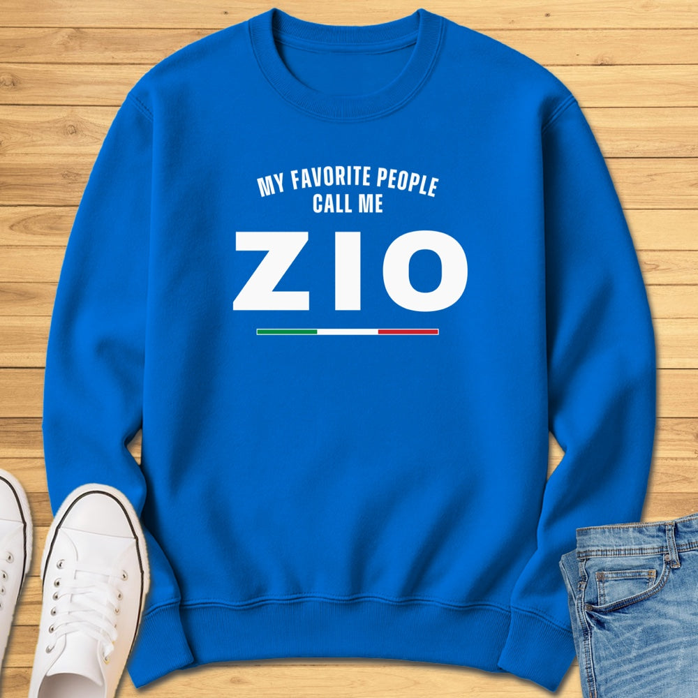 Call Me Zio Sweatshirt