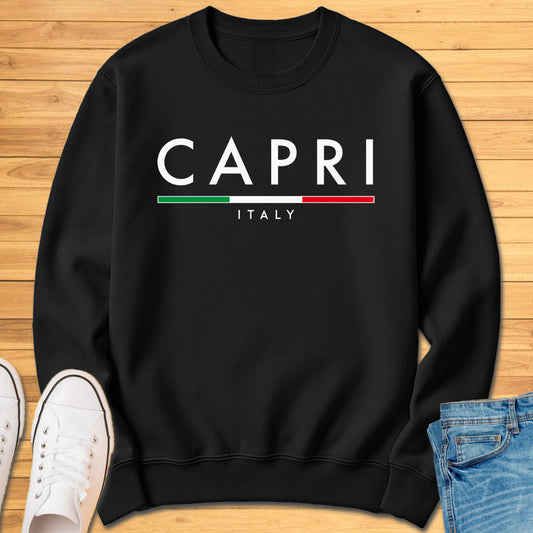Capri Italy Minimalist Sweatshirt