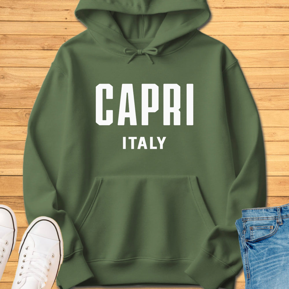 Capri Italy Modern Hoodie