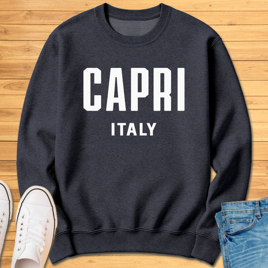 Capri Italy Modern Sweatshirt