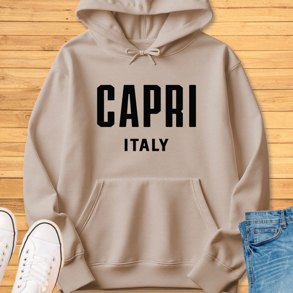 Capri Italy Modern Hoodie
