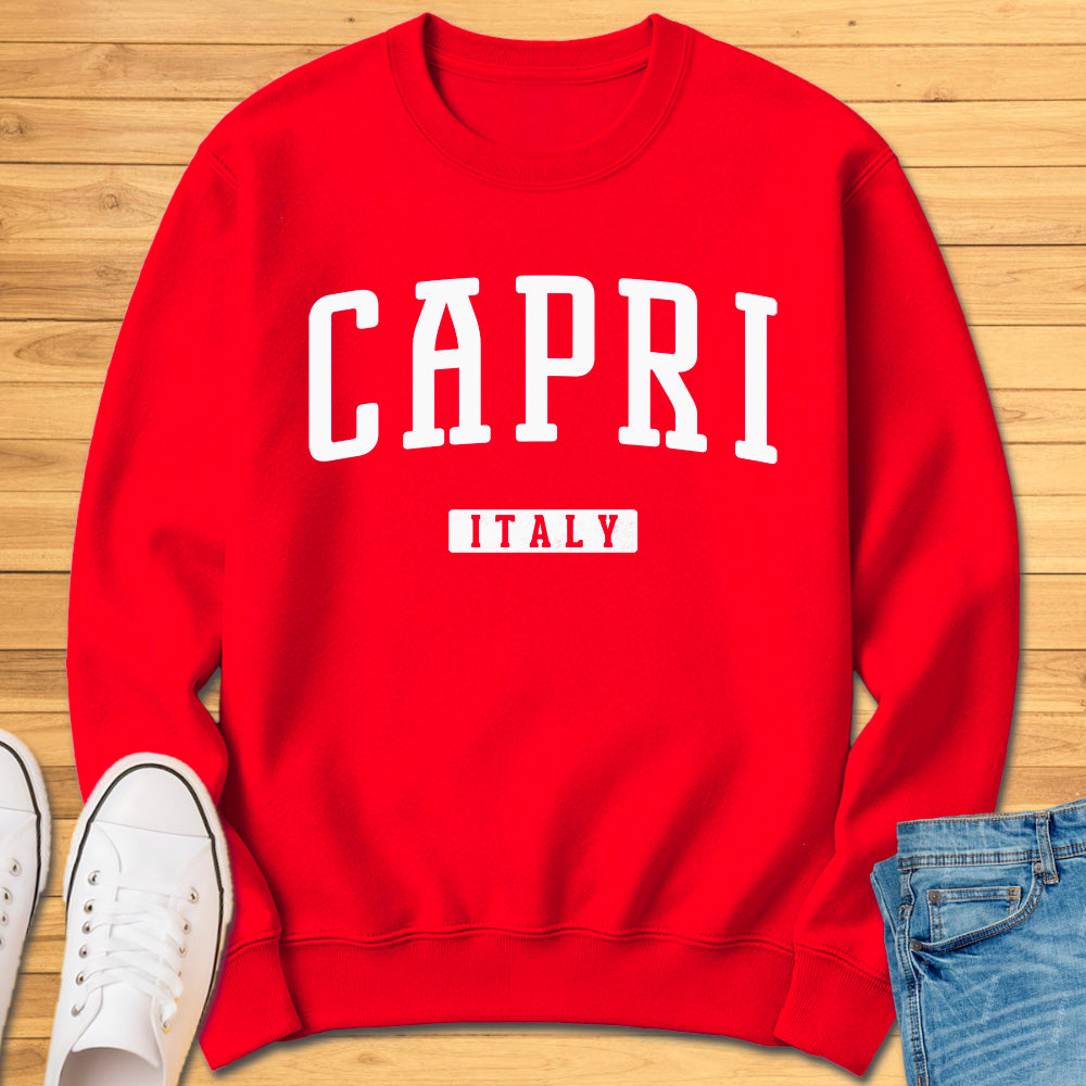 Capri Italy Sweatshirt