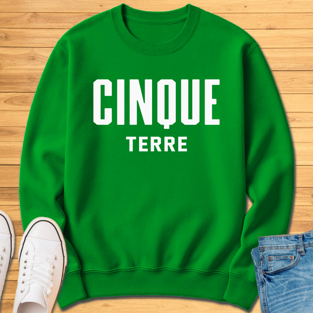 Cinque Terre Modern Sweatshirt