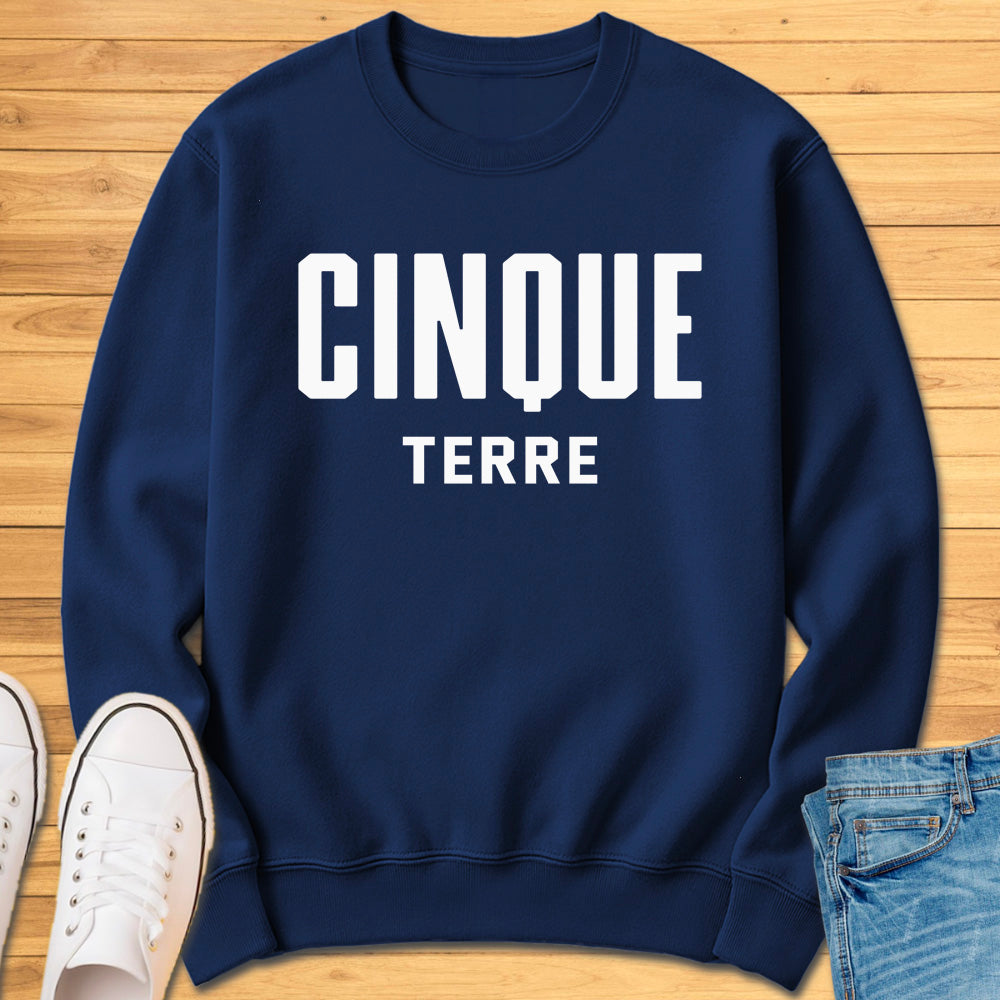 Cinque Terre Modern Sweatshirt