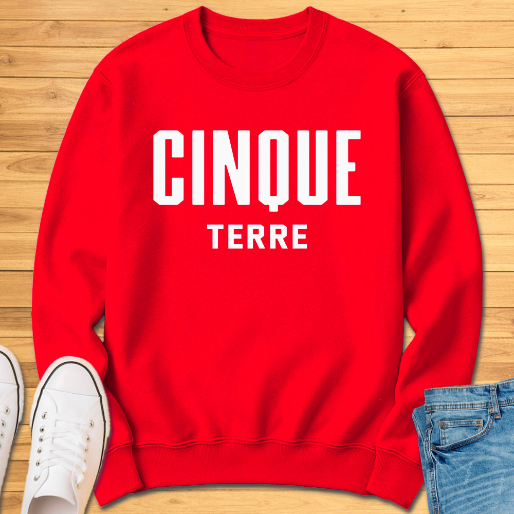 Cinque Terre Modern Sweatshirt