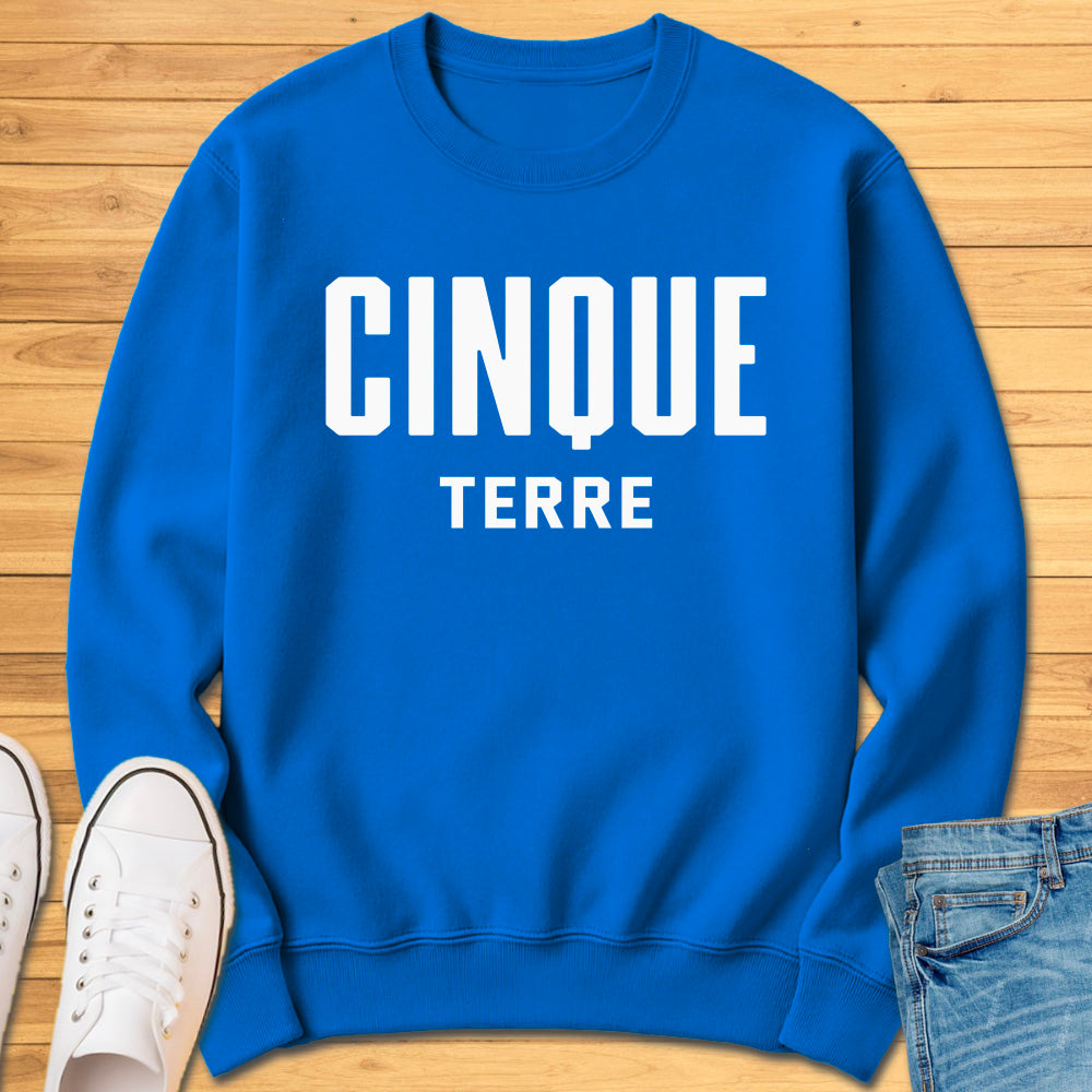 Cinque Terre Modern Sweatshirt