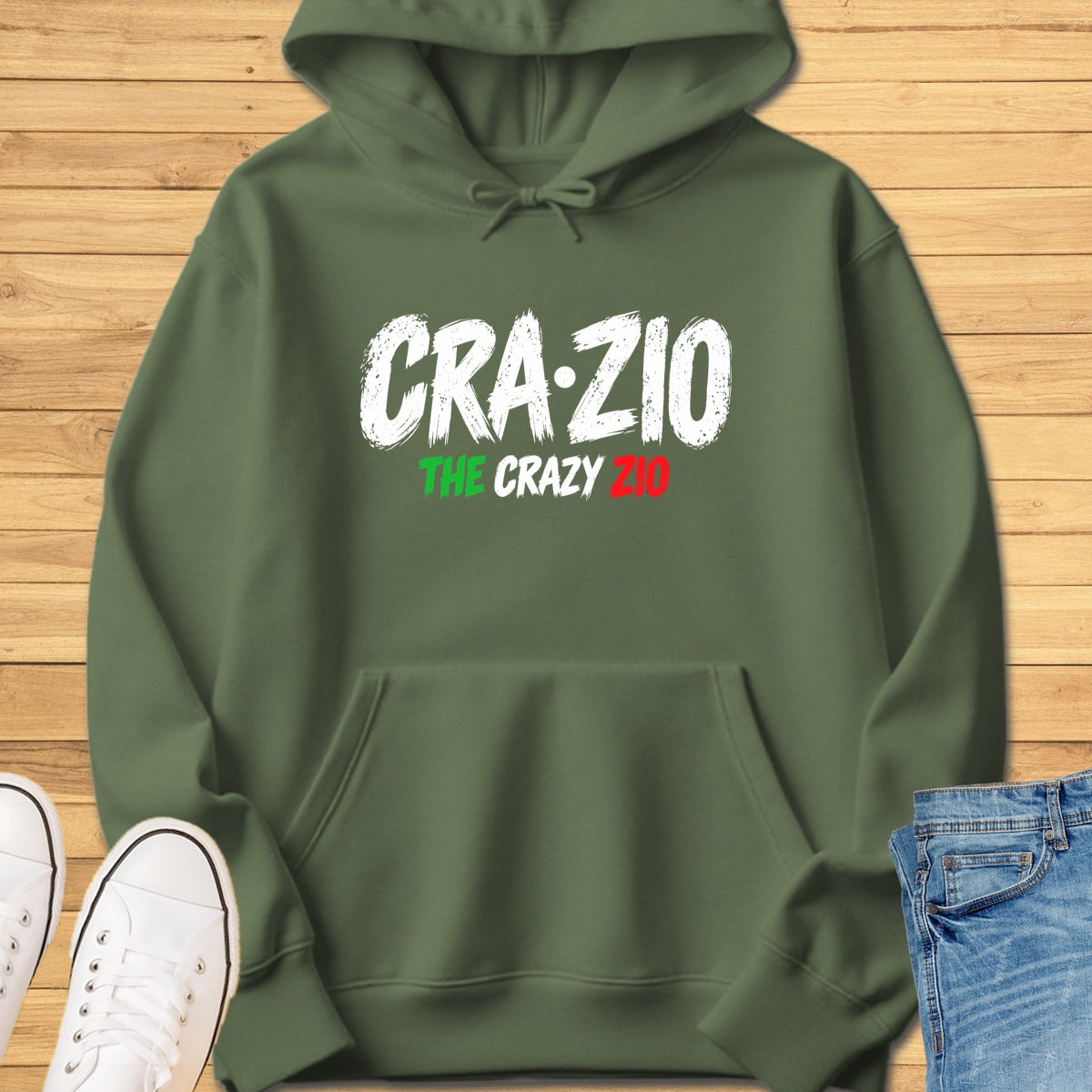 Crazio The Crazy Zio Hoodie