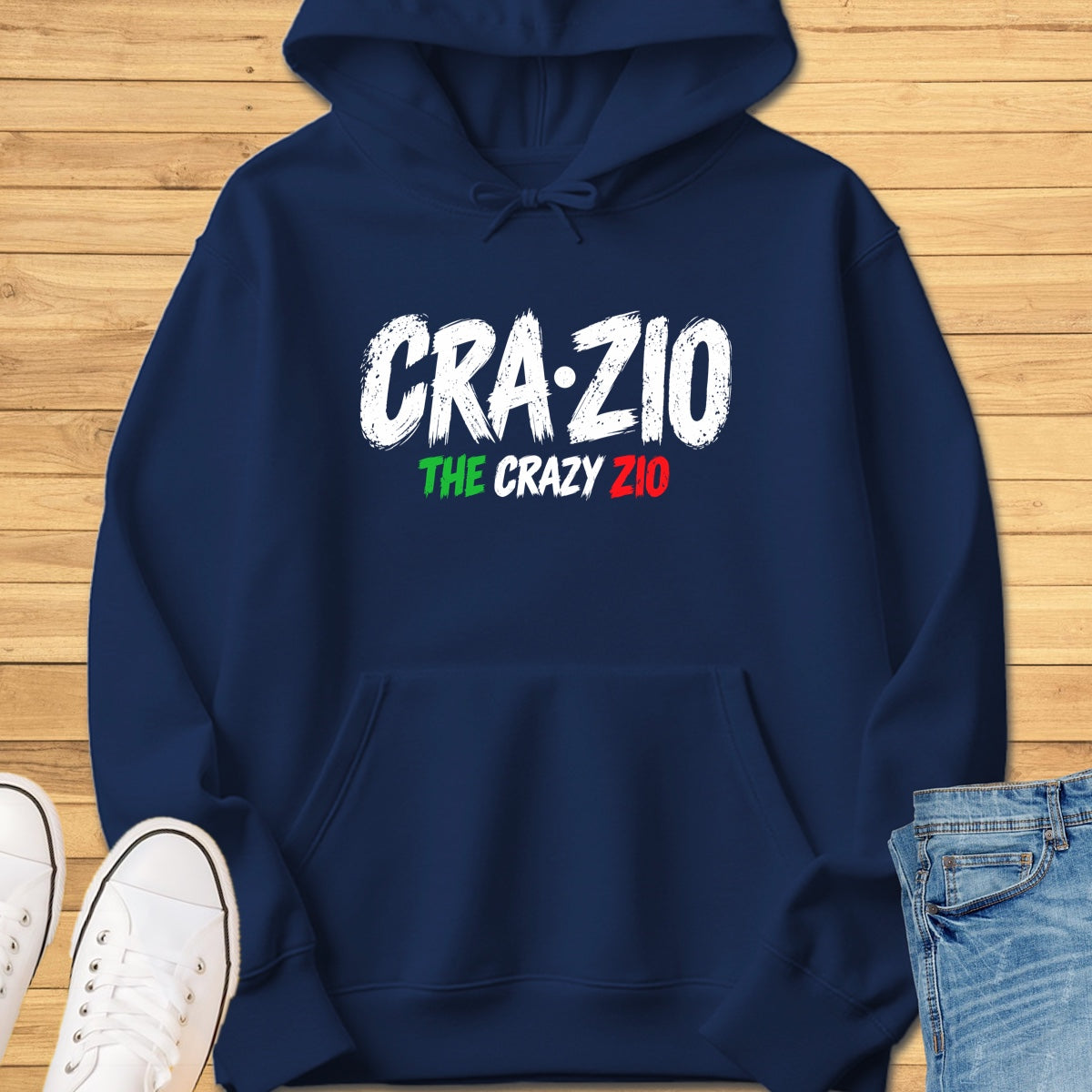 Crazio The Crazy Zio Hoodie