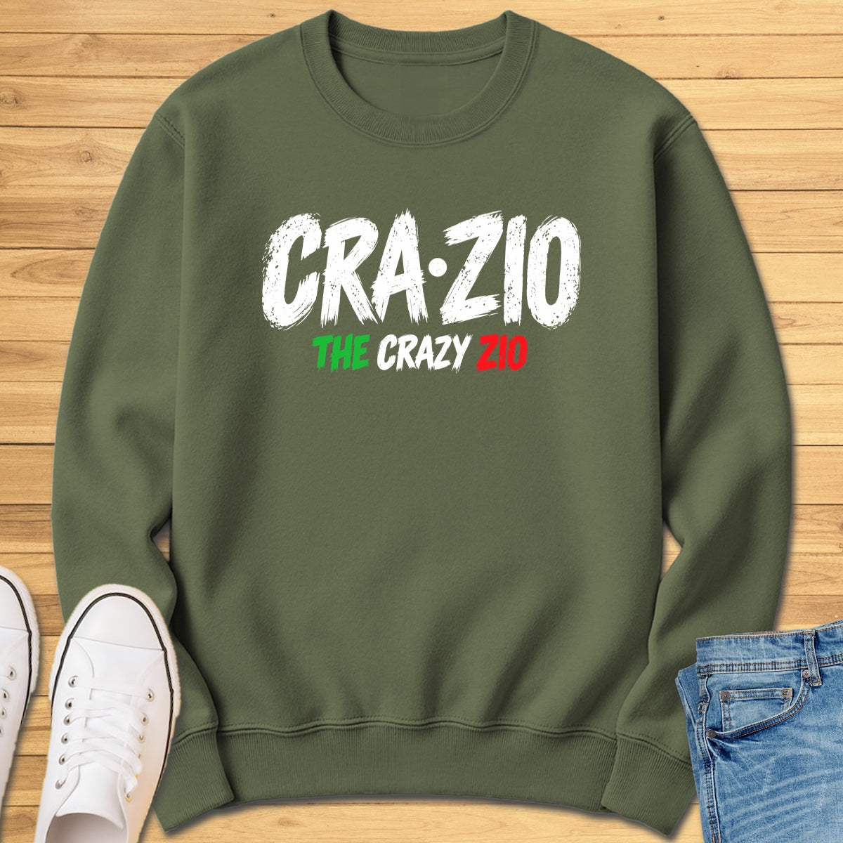 Crazio The Crazy Zio Sweatshirt