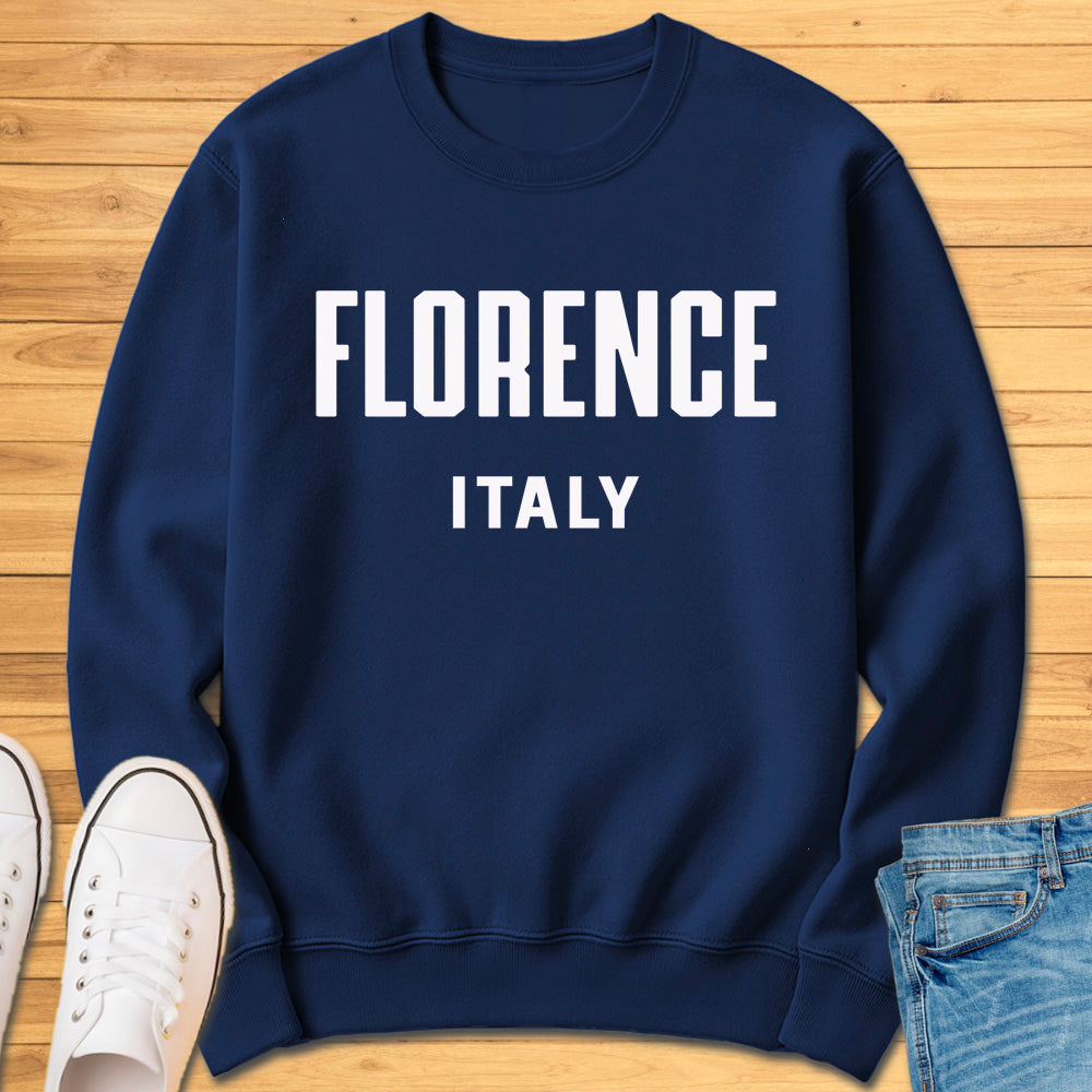 Florence Italy Modern Sweatshirt