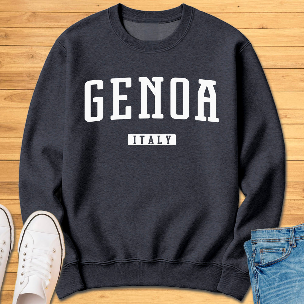 Genoa Italy Sweatshirt