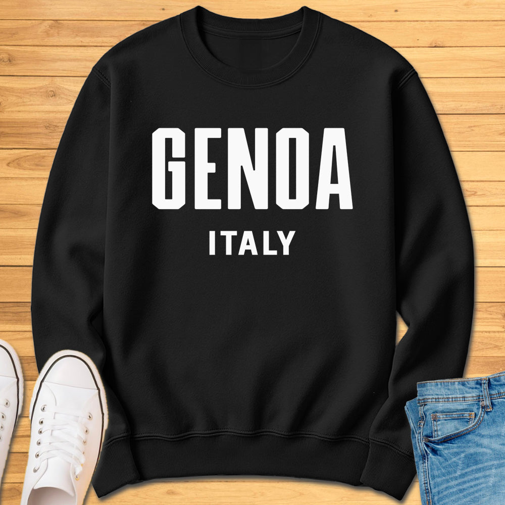 Genoa Italy Sweatshirt