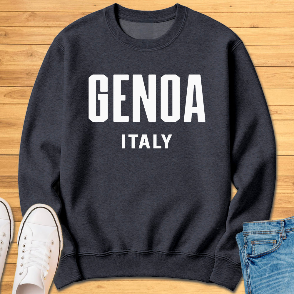 Genoa Italy Sweatshirt