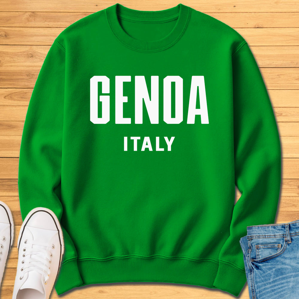 Genoa Italy Sweatshirt