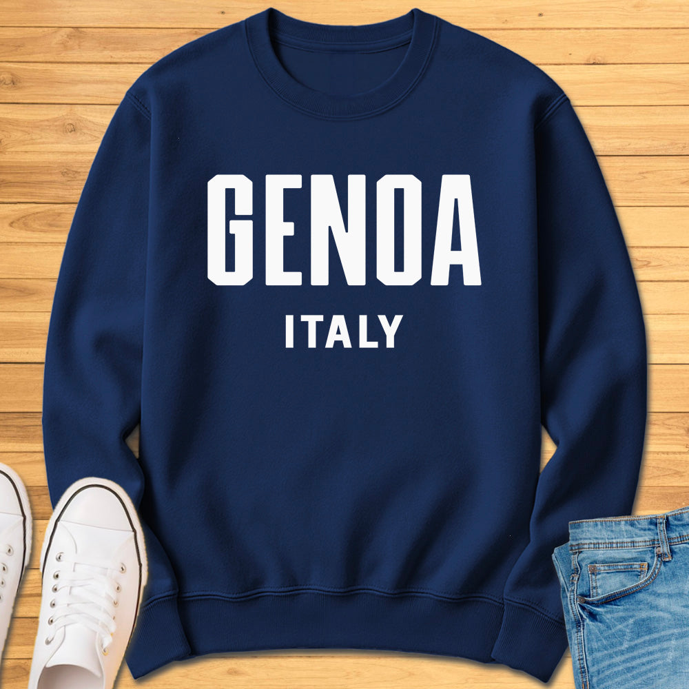 Genoa Italy Sweatshirt