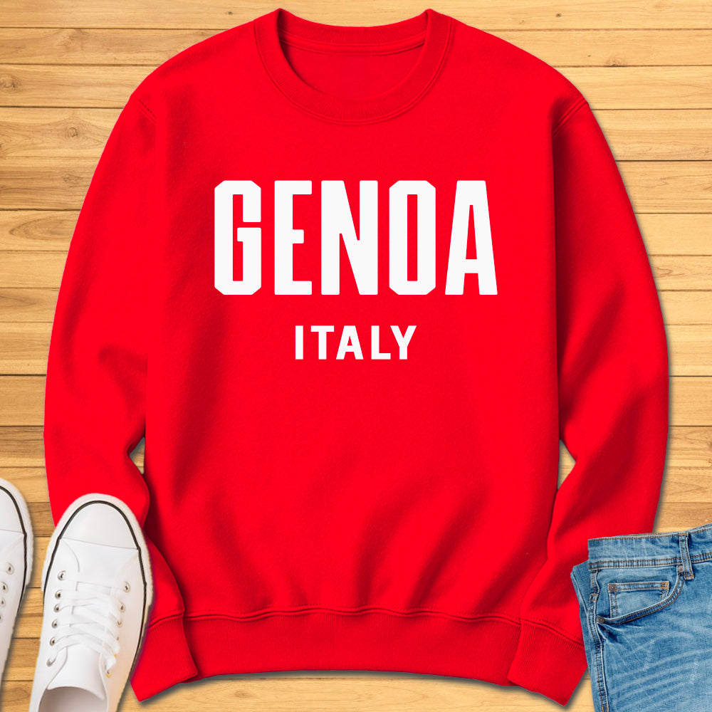 Genoa Italy Sweatshirt