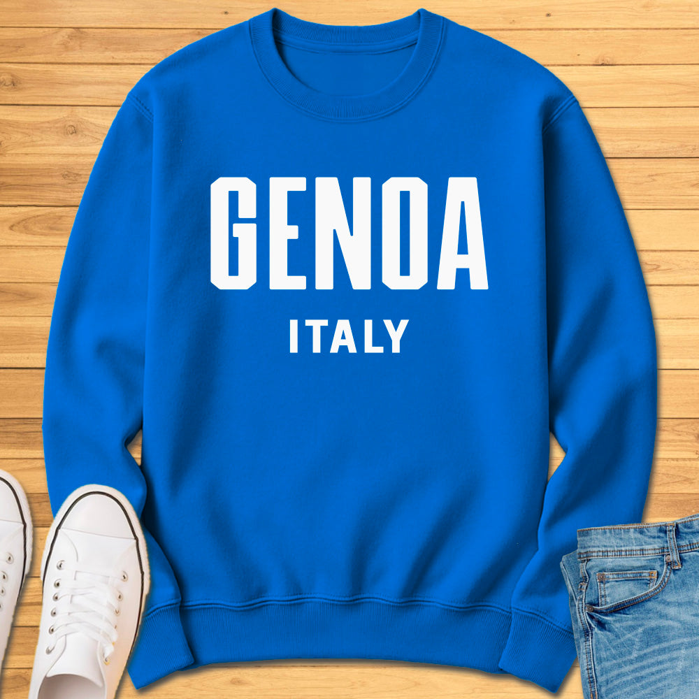 Genoa Italy Sweatshirt
