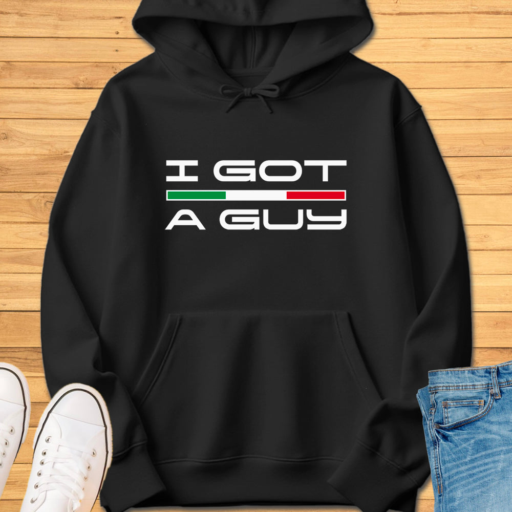 I Got A Guy Tricolor Hoodie