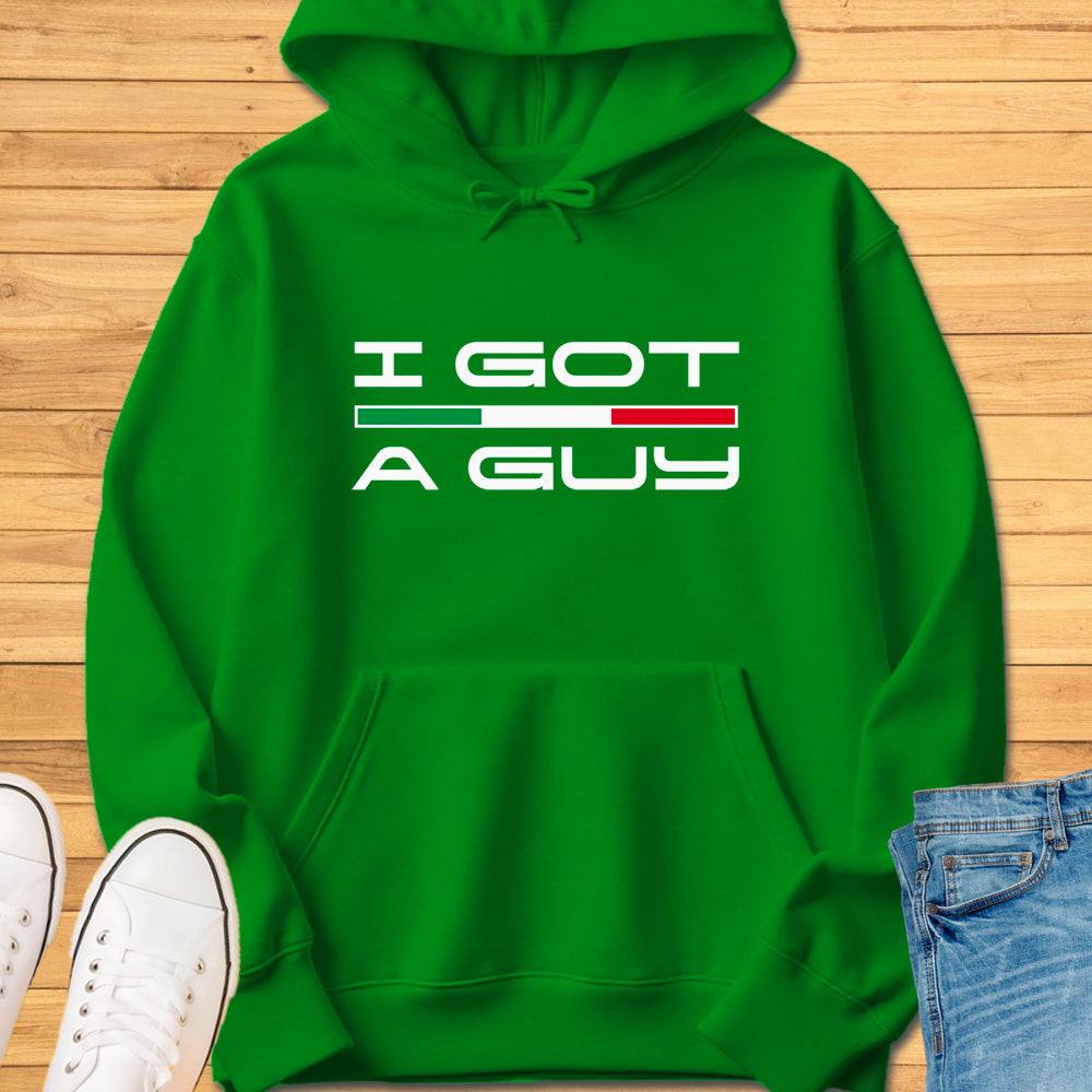 I Got A Guy Tricolor Hoodie