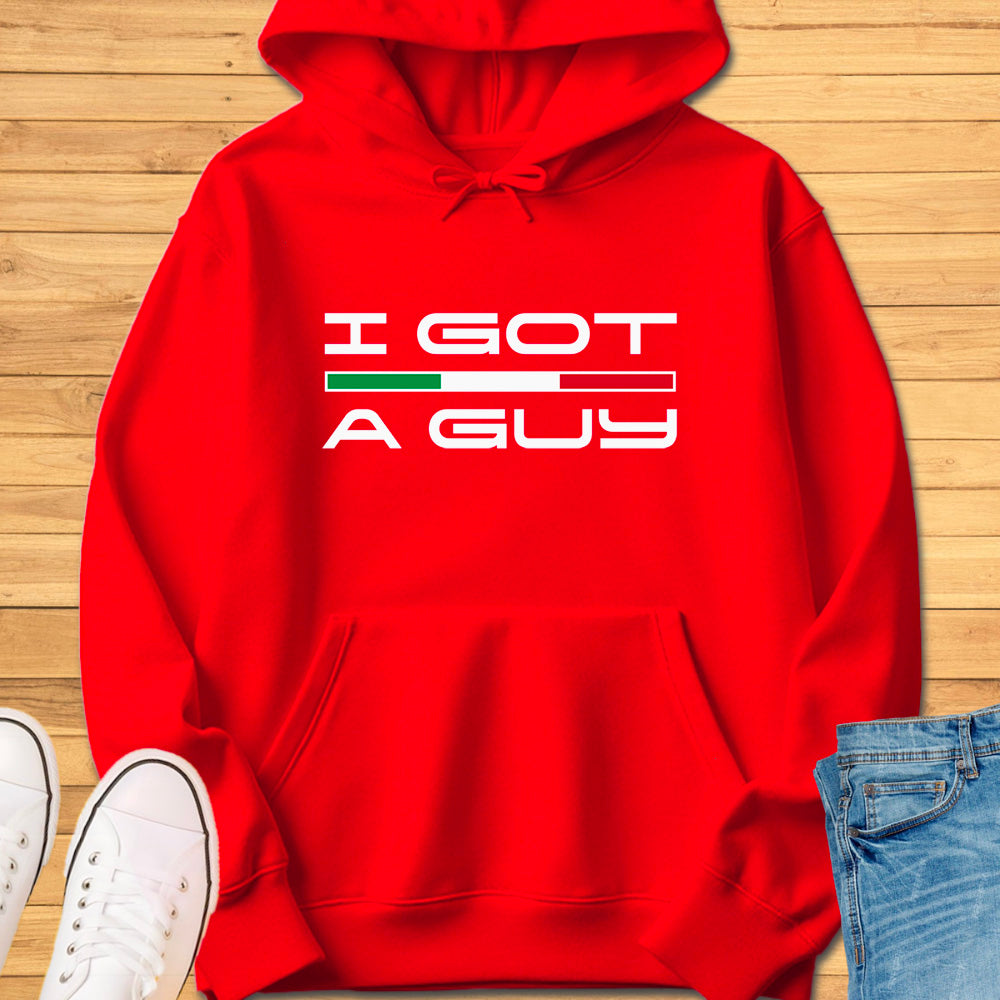 I Got A Guy Tricolor Hoodie