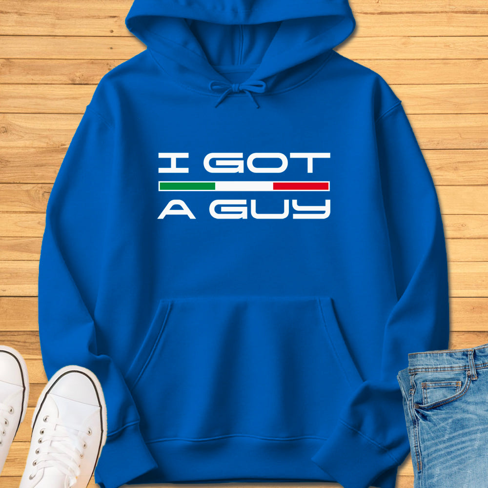 I Got A Guy Tricolor Hoodie