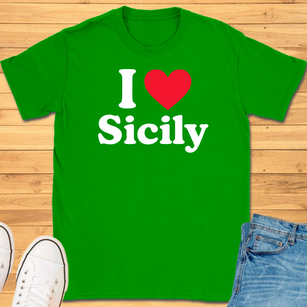 I Heart Sicily T-Shirt