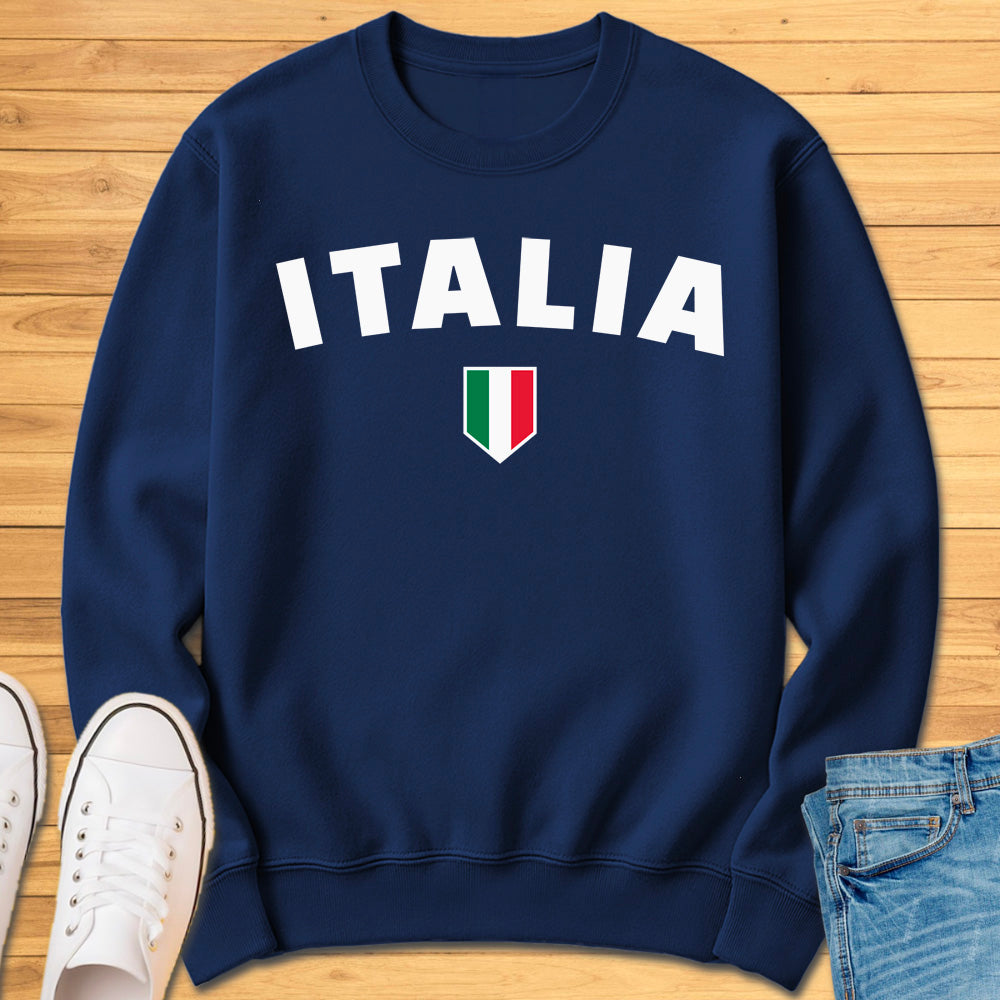 Italia Shield Sweatshirt