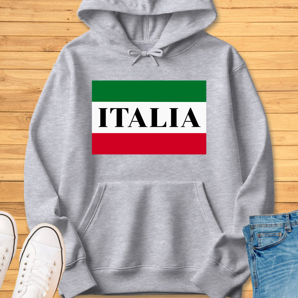 Italia Box Flag Hoodie