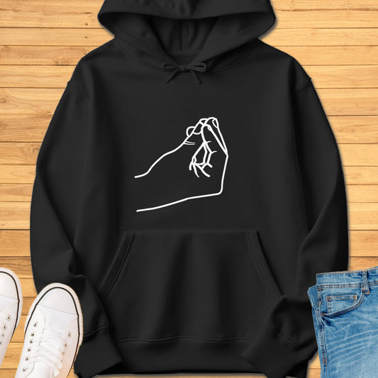 Italian Pinched Fingers Hoodie