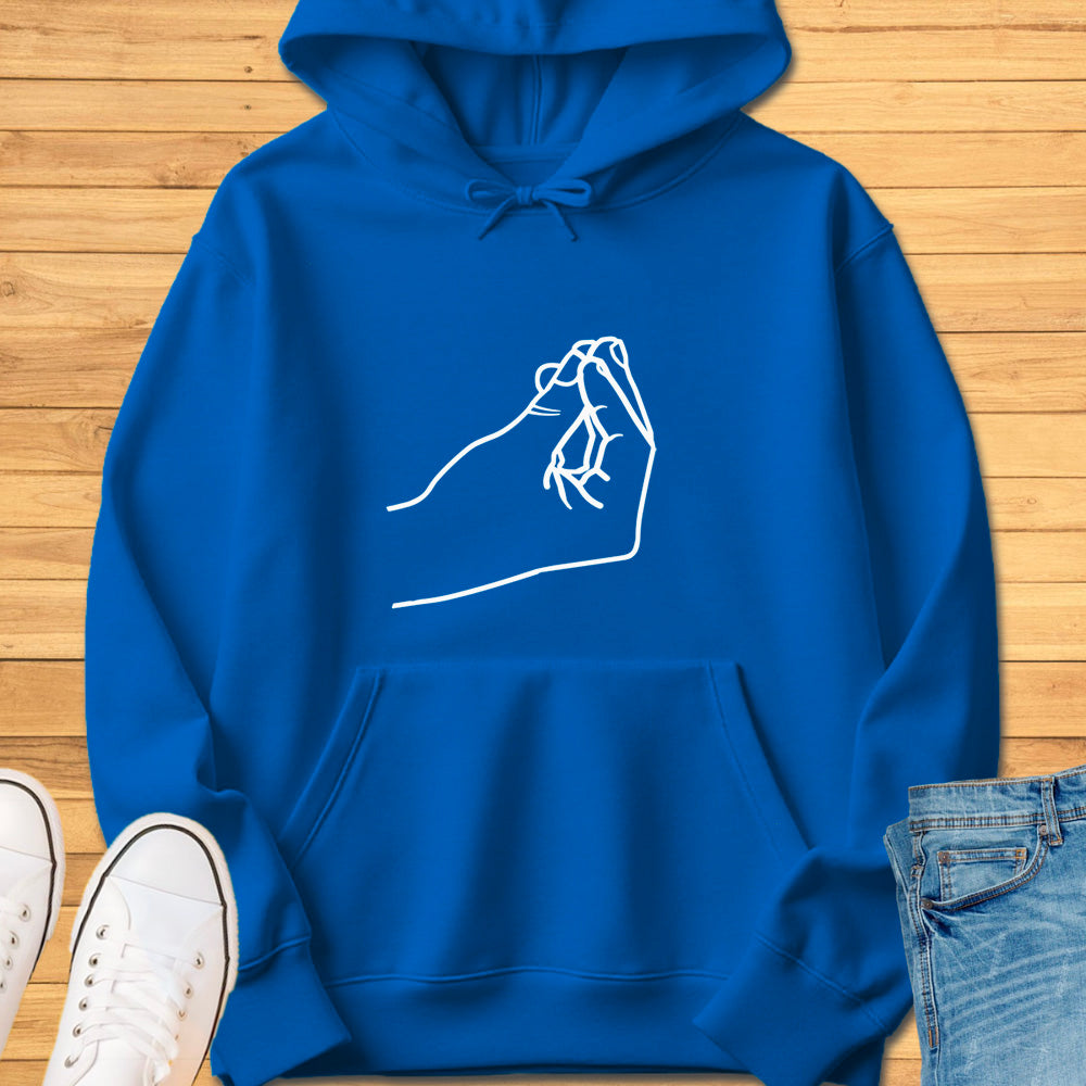 Italian Pinched Fingers Hoodie