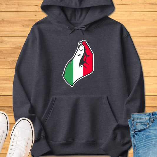 Italian Pinched Fingers Hoodie