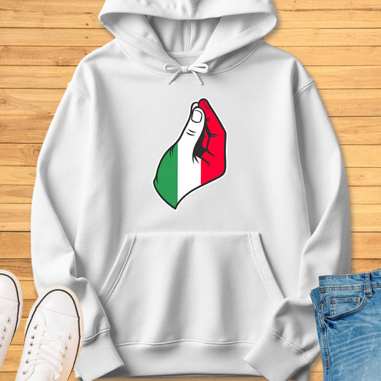 Italian Pinched Fingers Hoodie