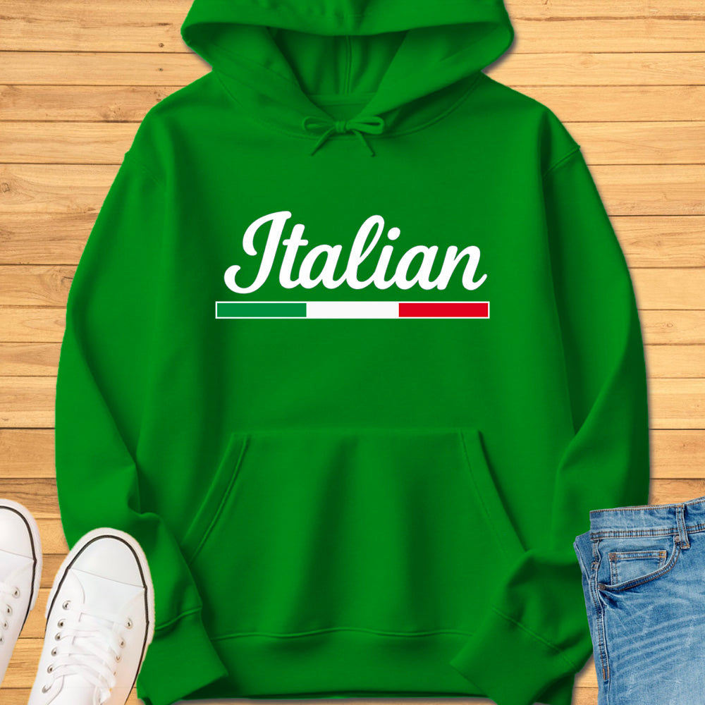 Italian Cursive Hoodie