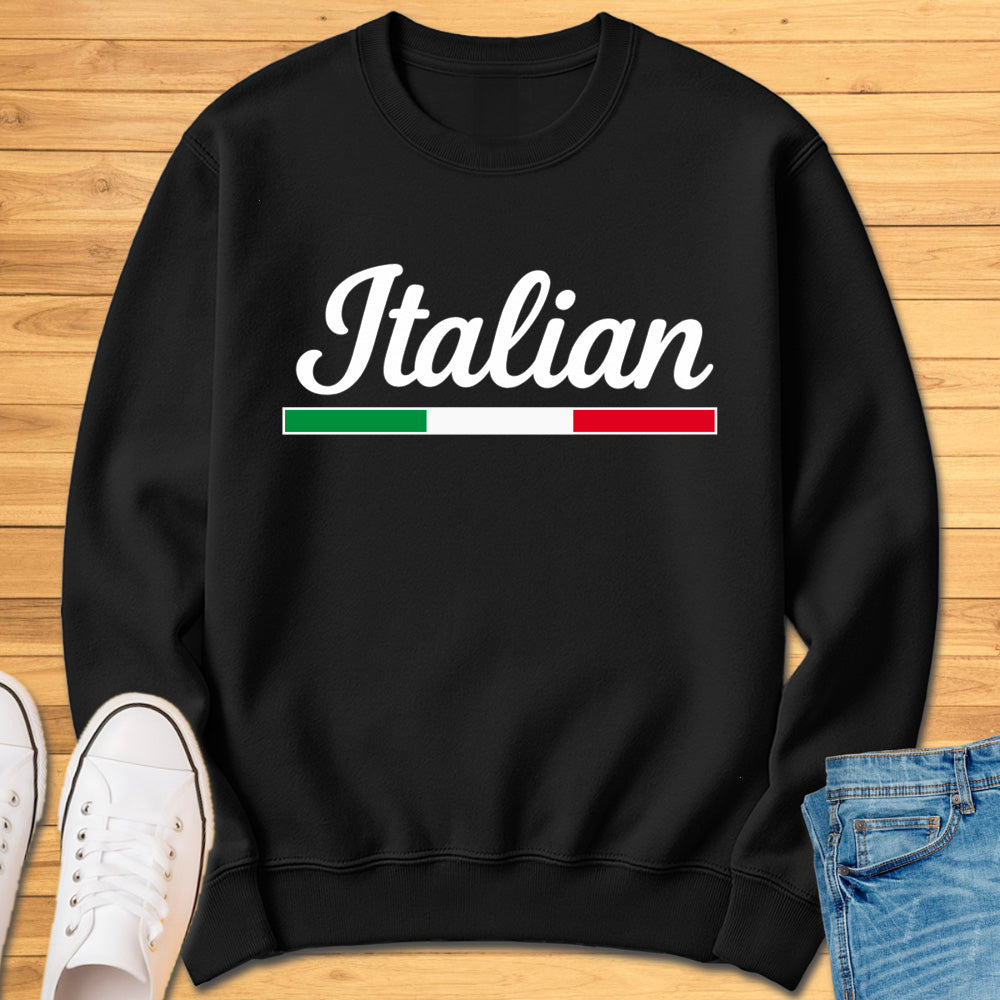 Italian Cursive Sweatshirt