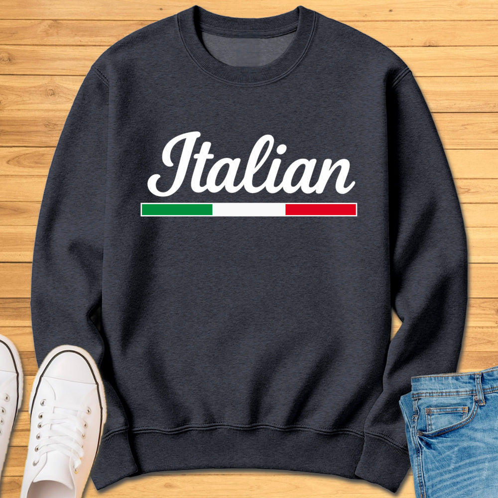 Italian Cursive Sweatshirt