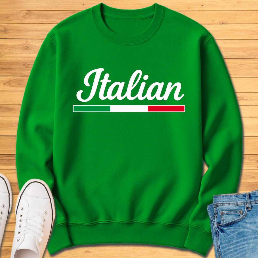 Italian Cursive Sweatshirt