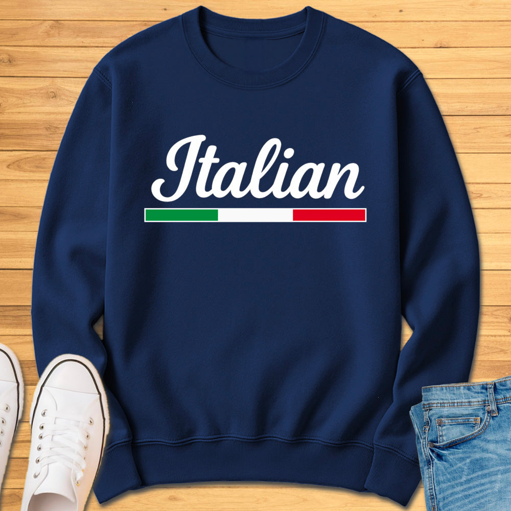 Italian Cursive Sweatshirt