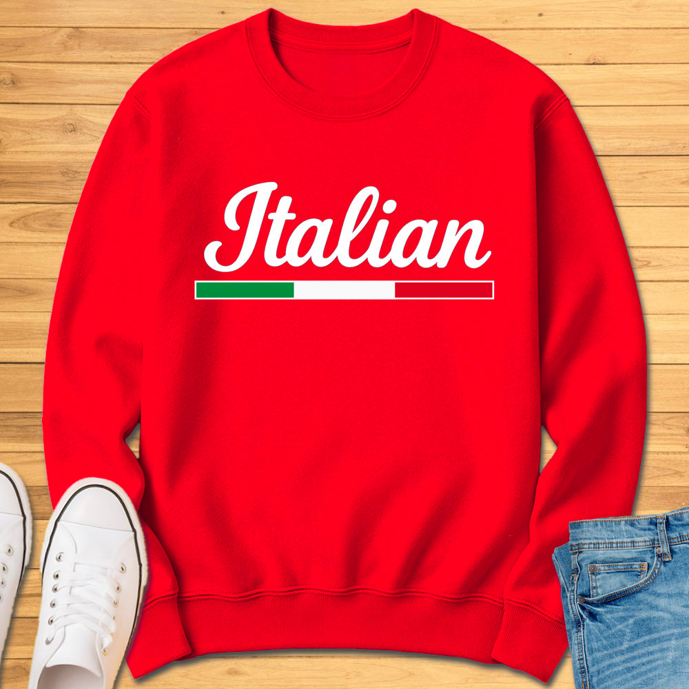 Italian Cursive Sweatshirt