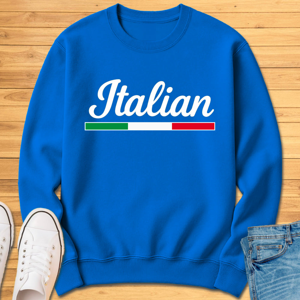 Italian Cursive Sweatshirt