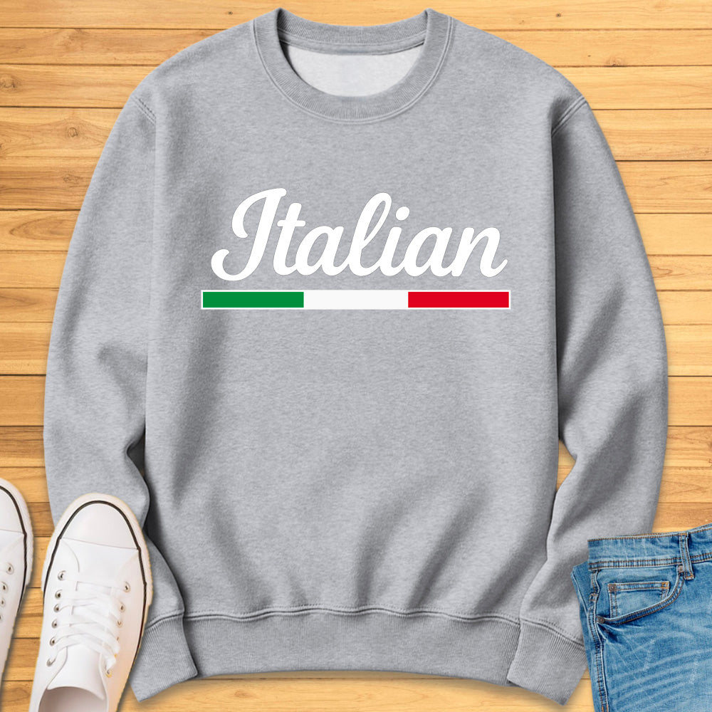 Italian Cursive Sweatshirt